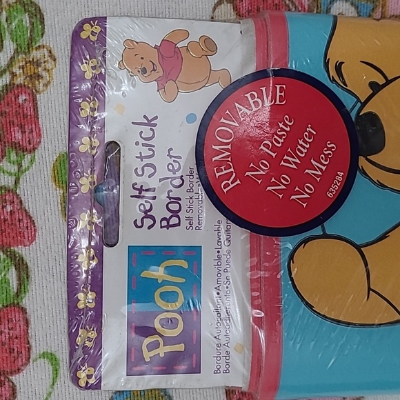 Vintage Disney Winnie The Pooh Adhesive Border - Picture 2 of 4